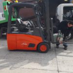 Grúa horquilla eléctrica trifásica